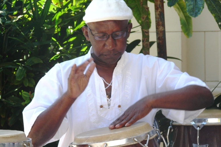 Cuba's master percussionist, Justo Pelladito