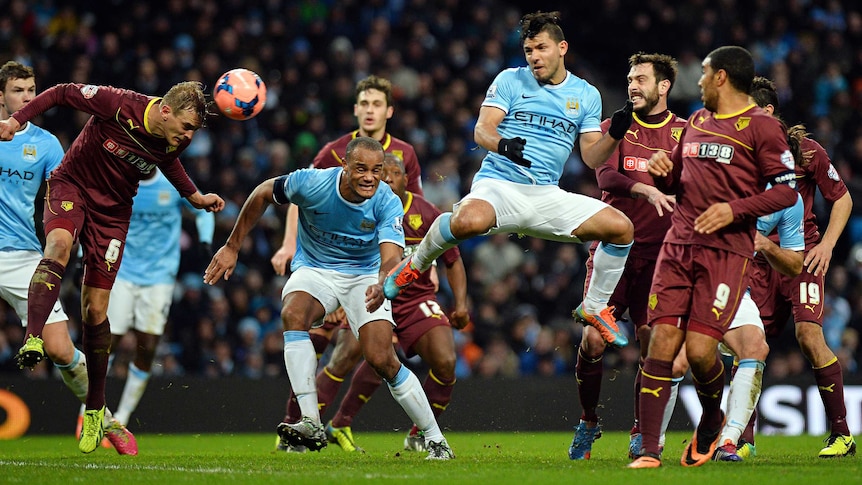 Sergio Aguero scores hat-trick to save Manchester City