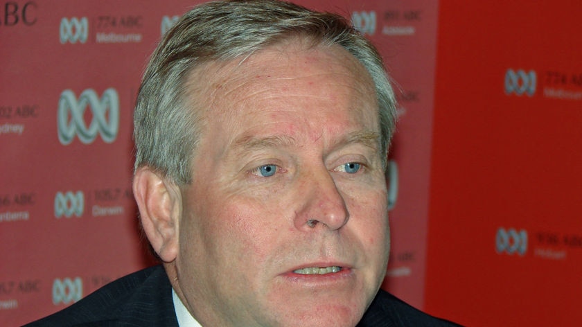 Colin Barnett at the ABC (file)