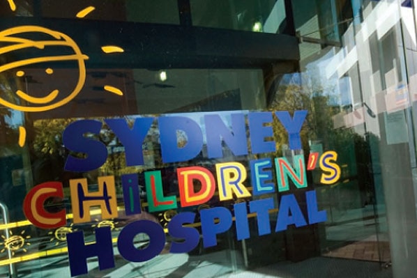 Front of Sydney Children's Hospital