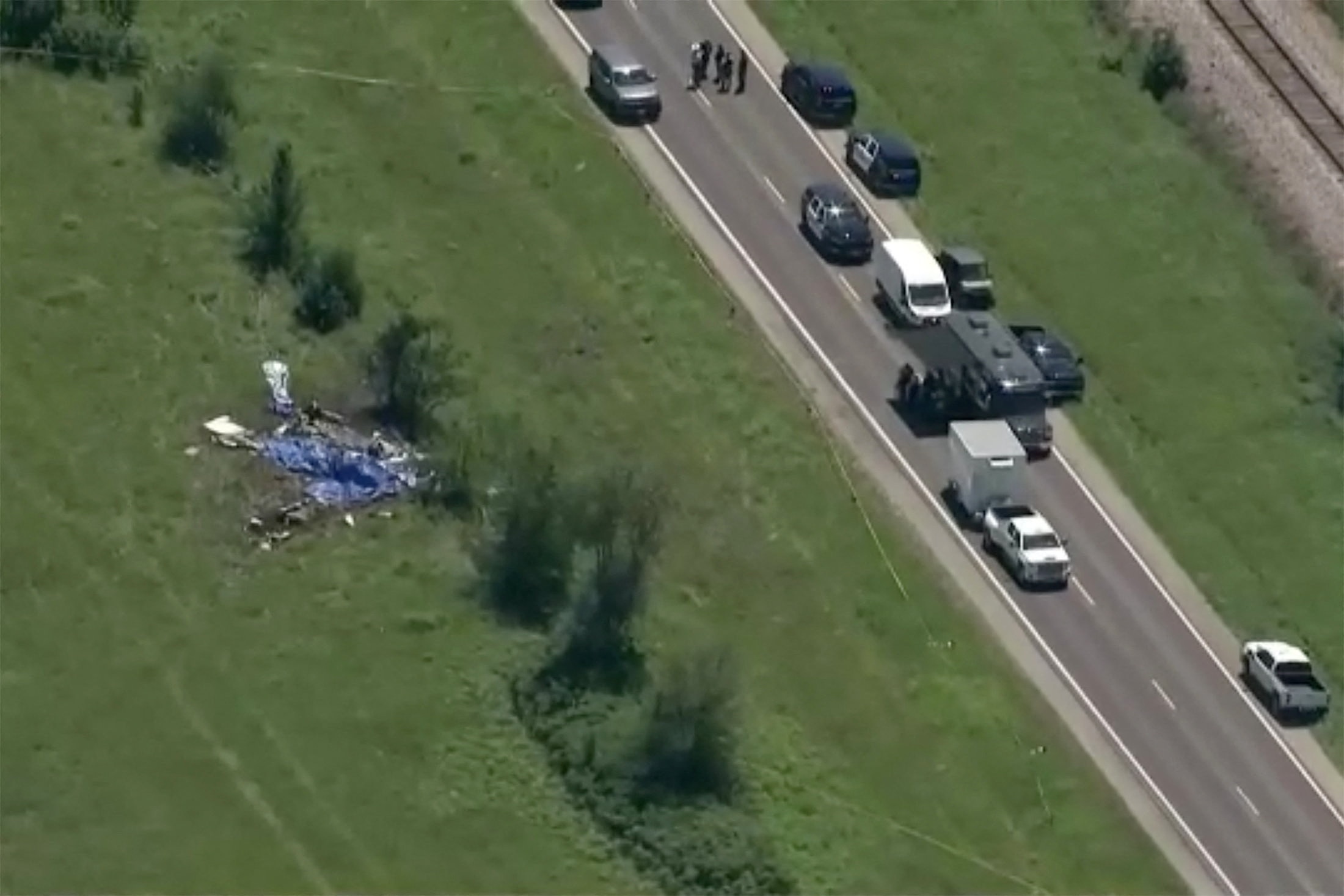 Twelve people killed in plane crash on skydiving flight