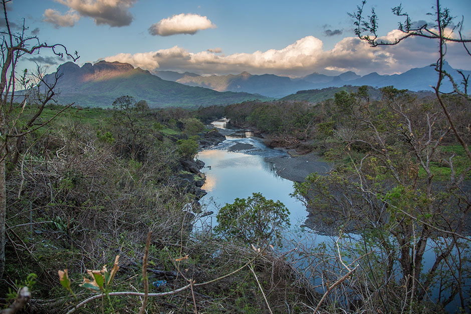 Naseyani River, Tavua after Cyclone Winston