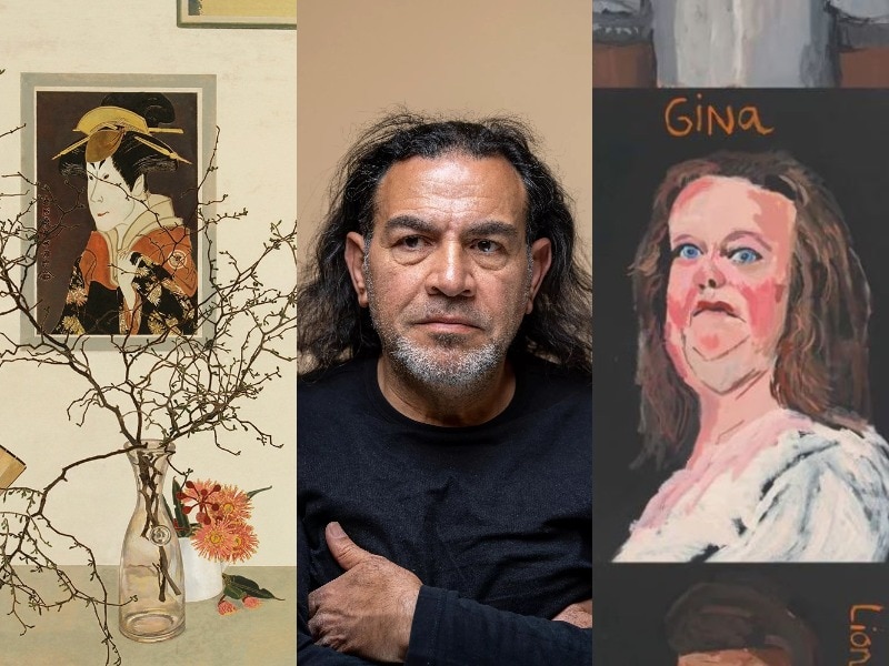 The influence of Japanese ukiyo-e + Gina Rinehart's picture drama