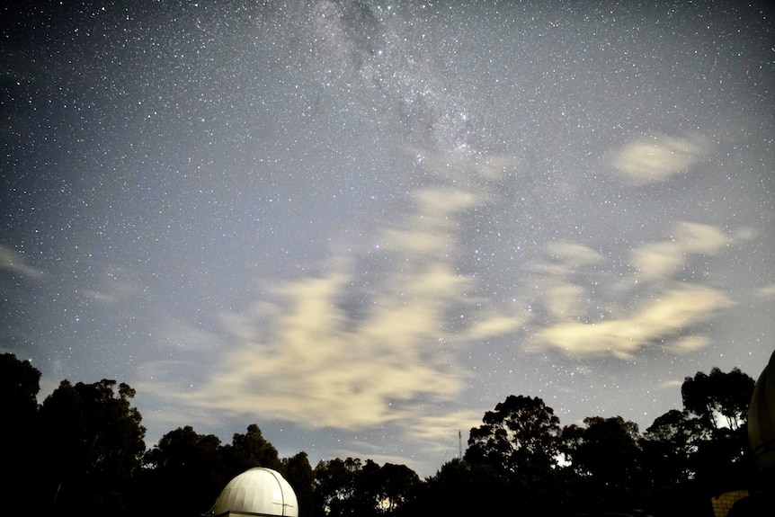 Perth's night sky from the Perth Observatory.