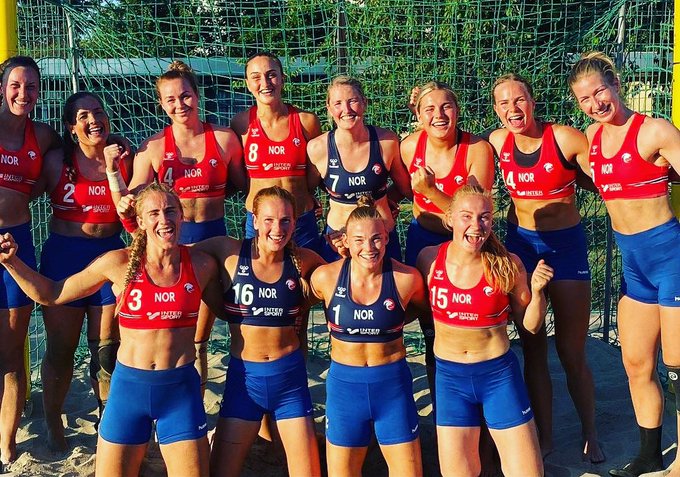 International Handball Federation reverses decision to force women's beach handball players to wear bikini bottoms