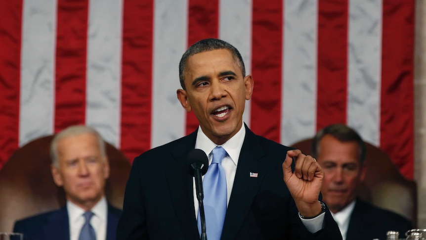 Barack Obama delivers state of the union