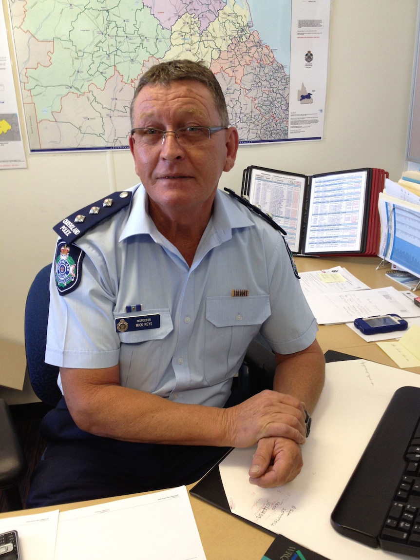 Longreach Police Inspector Mick Keys