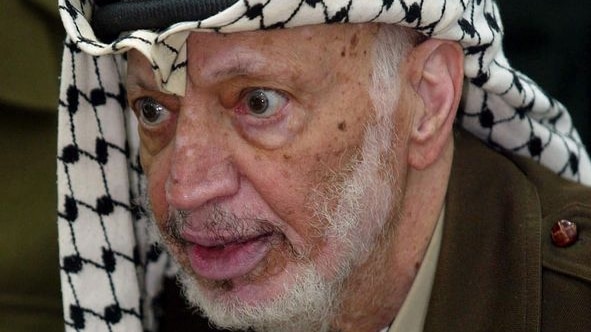 The late Palestinian leader Yasser Arafat