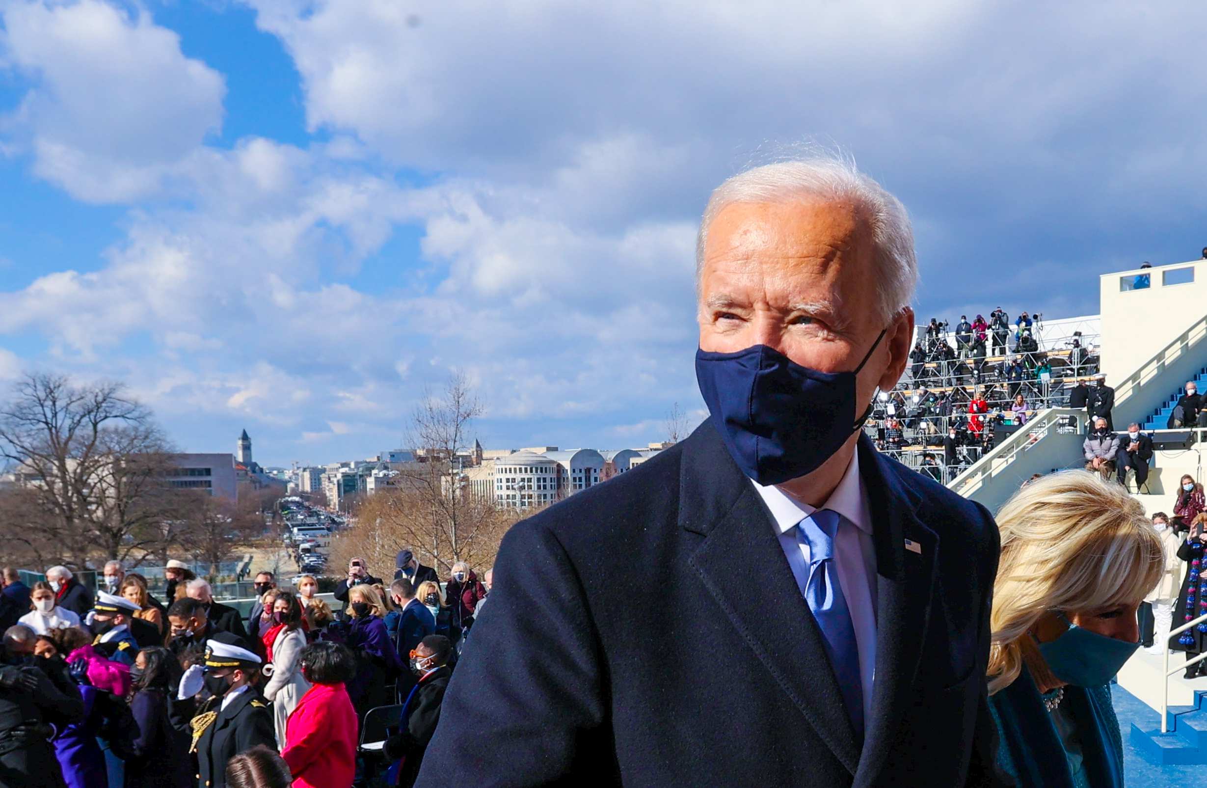 Joe Biden Didn T Mention His Predecessor Once But His Inauguration Was One Big Repudiation Of Trump Politics Abc News