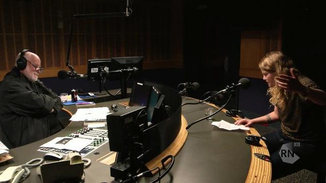 Kate Tempest in RN studio with Phillip Adams