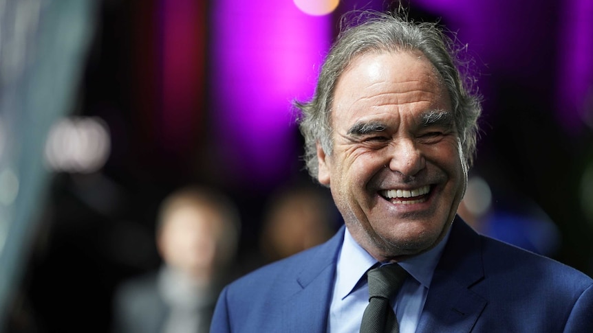 A smiling Oliver Stone at last y ear's Zurich Film Festival