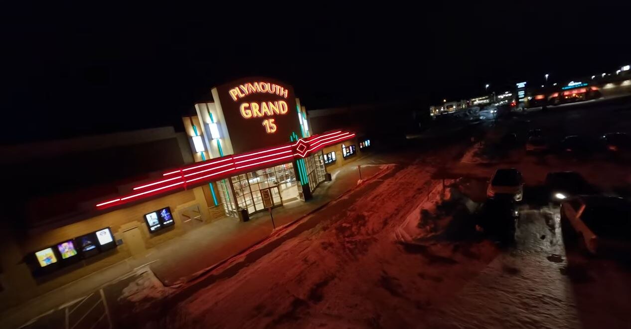 US drone pilot behind viral bowling alley video takes tour of movie theatre in other film - Vimarsana News