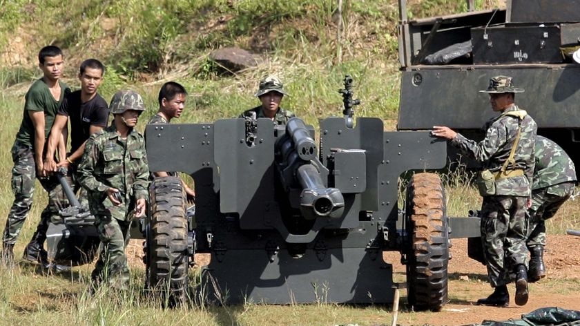 Thailand's army spokesman said the Cambodians started the battle.