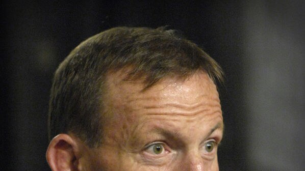 Tony Abbott has dismissed the video as a cut-and-paste job. (File photo)