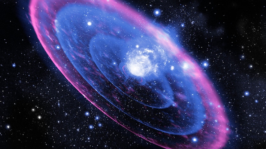 Illustration of supernova