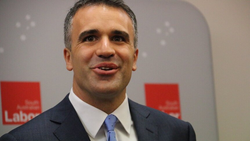 Peter Malinauskas smiles at the camera.