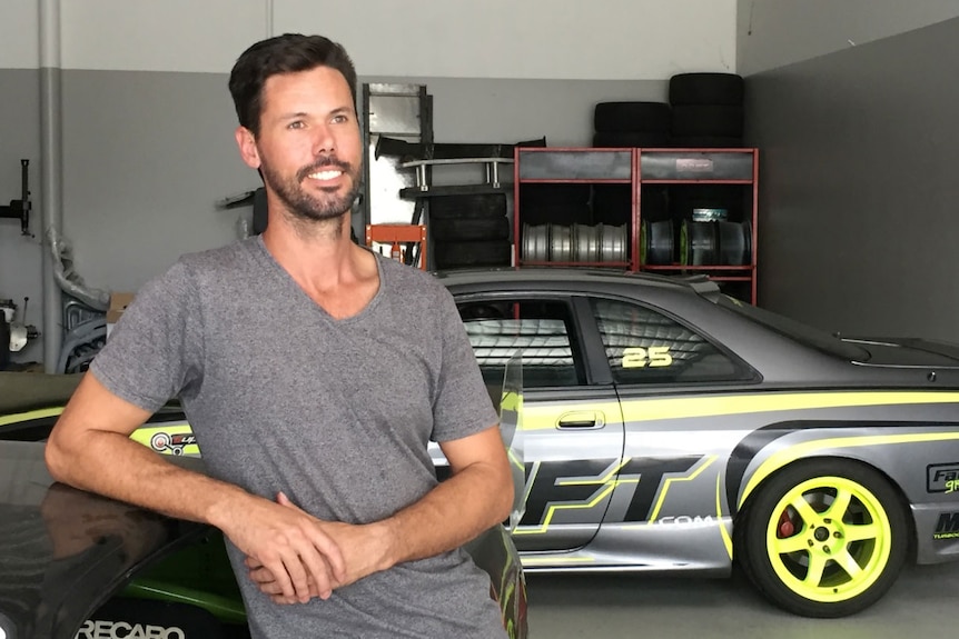 Gold Coast-based stunt driver Eugene Arendsen