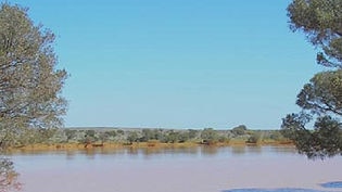 Lake Puckridge in outback SA ... conservation reserve planned