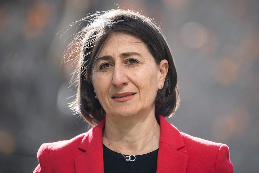 Headshot of NSW Premier Gladys Berejiklian.