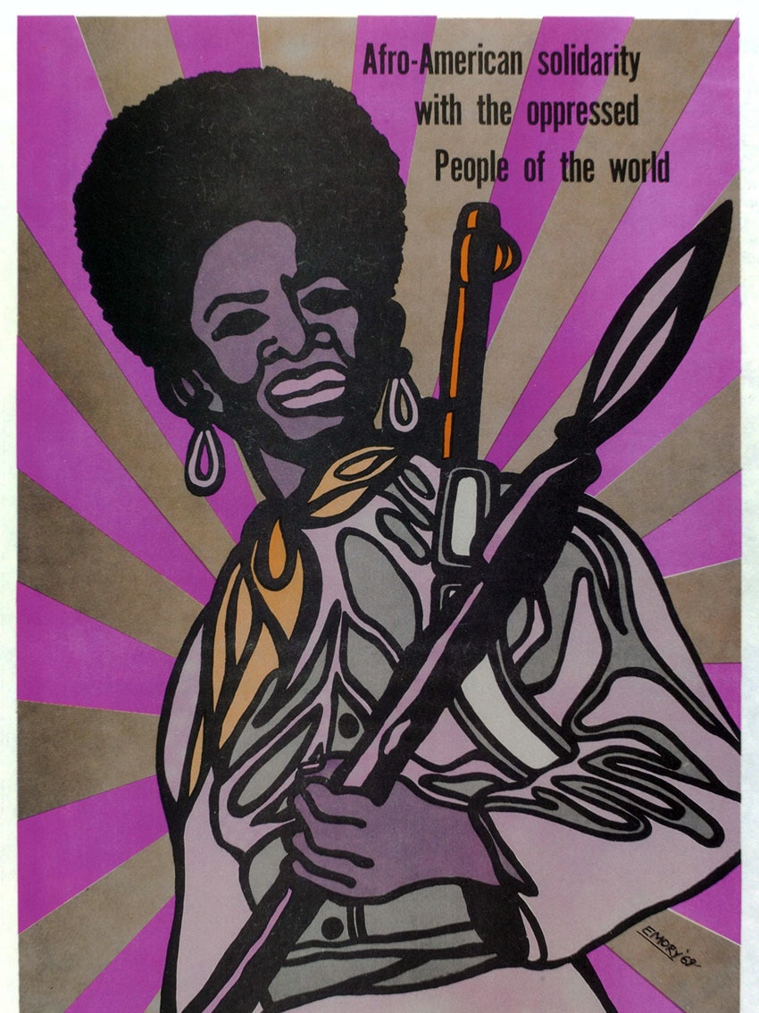 Panther artwork by Emory Douglas