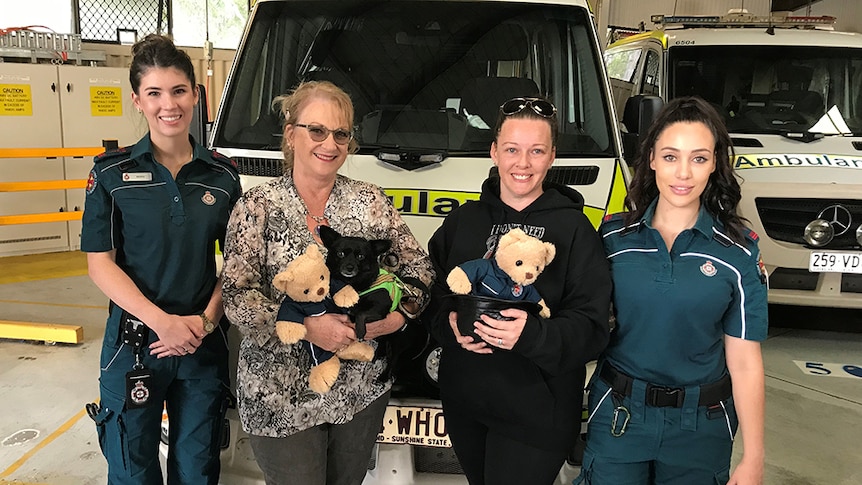 The family of Ron McCartney thank the ambulance paramedics who granted his last wish of an ice cream sundae