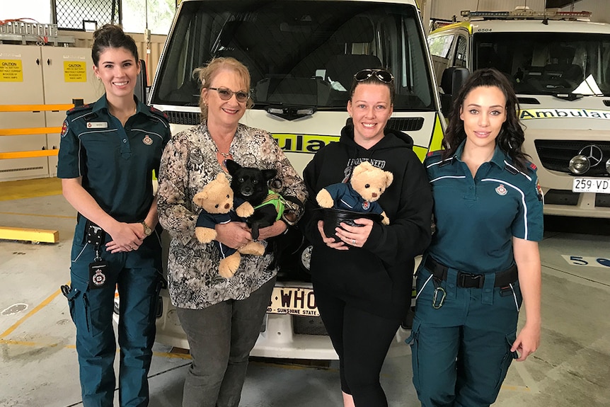 The family of Ron McCartney thank the ambulance paramedics who granted his last wish of an ice cream sundae