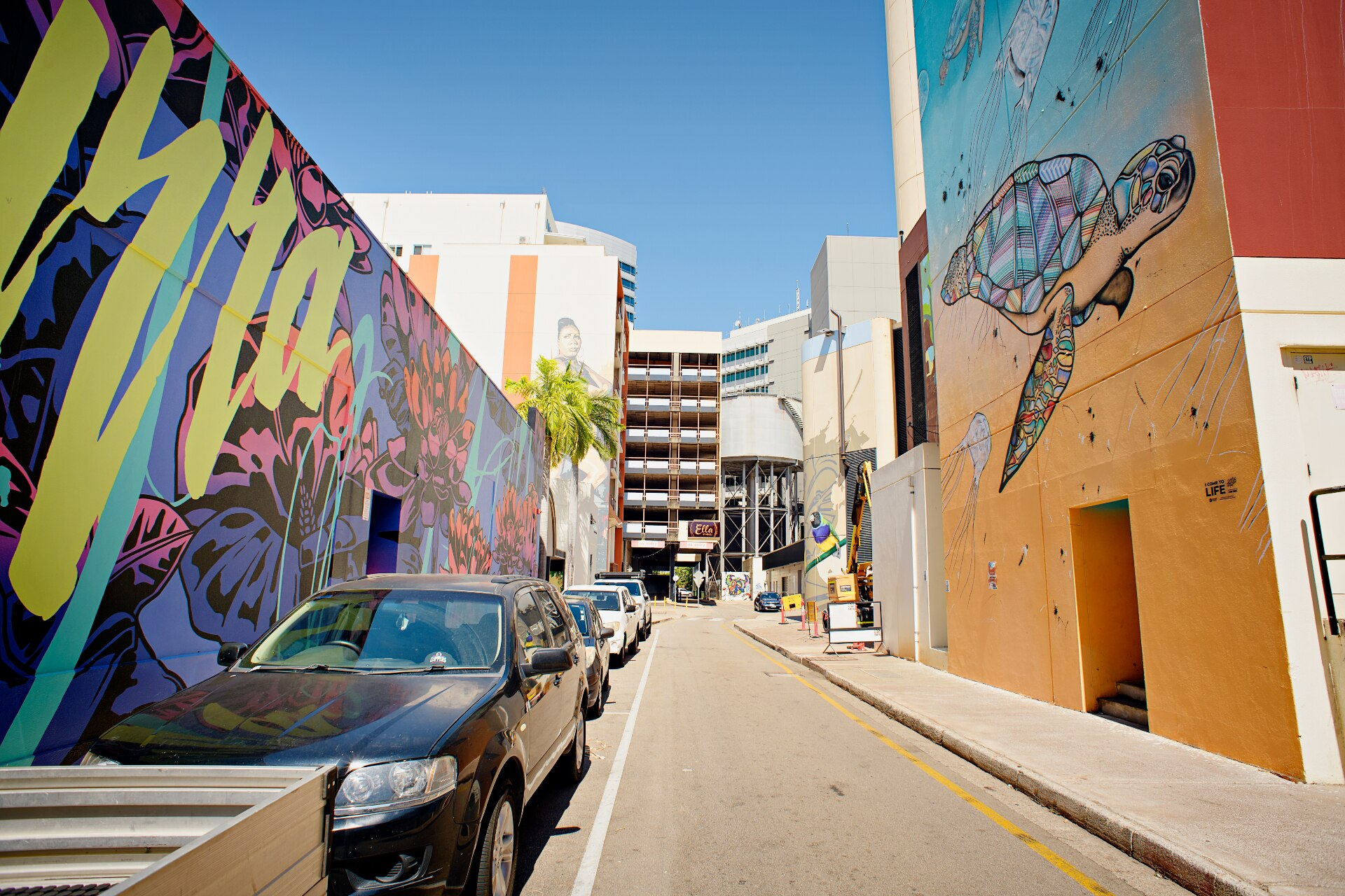 Darwin Street Art Festival's giant murals