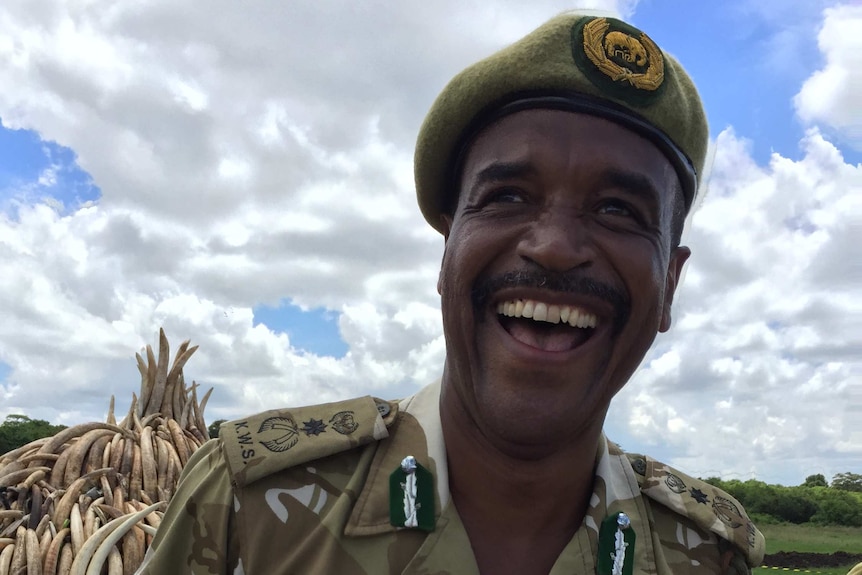 Kenya Wildlife Service director general Kitili Mbathi.
