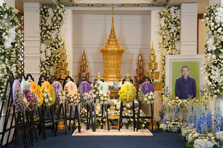 Vichai Srivaddhanaprabha's funeral