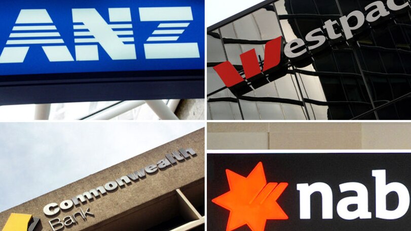 Composite image of Australia's 'big four' banks ANZ, Westpac, the Commonwealth Bank and the National Australia Bank. (AAP)