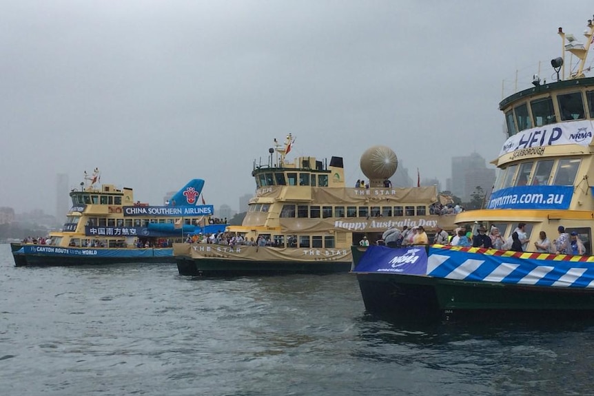 Australia Day ferry race