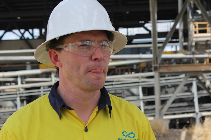 New Century Resources managing director Patrick Walta