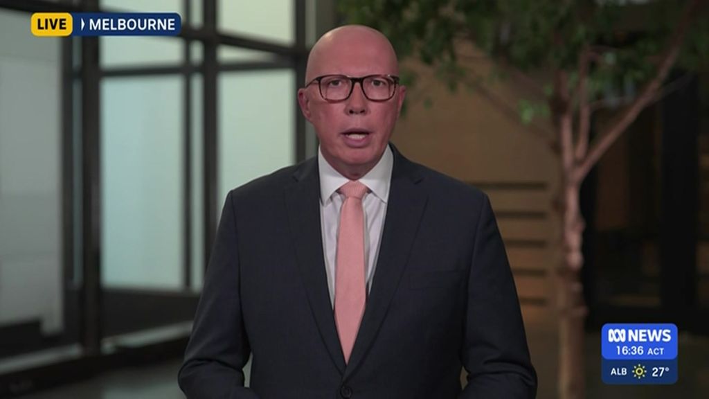 Dutton criticises Penny Wong over relations with Indonesian government ...