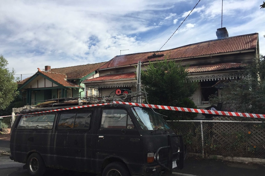 A hoarder's is destroyed in a fire in Richmond