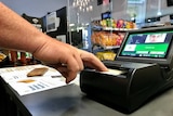 A machine that checks customers' ID in a liquor store