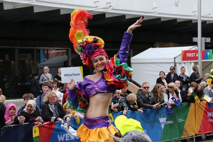 Rio inspired celebrations in Melbourne to welcome home athletes