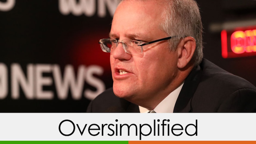 scott morrison verdict oversimplified half green half orange