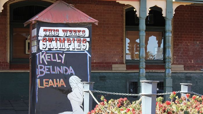 Skimpies at the bar in Kalgoorlie