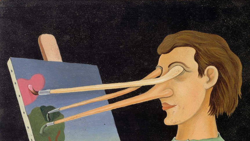 Sur le motif (Painted from nature) 1937, by Victor Brauner