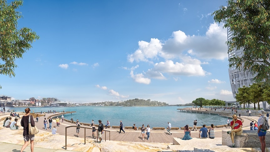 Watermans Cove at Barangaroo in Sydney, will allow visitors to dangle their feet in the harbour.