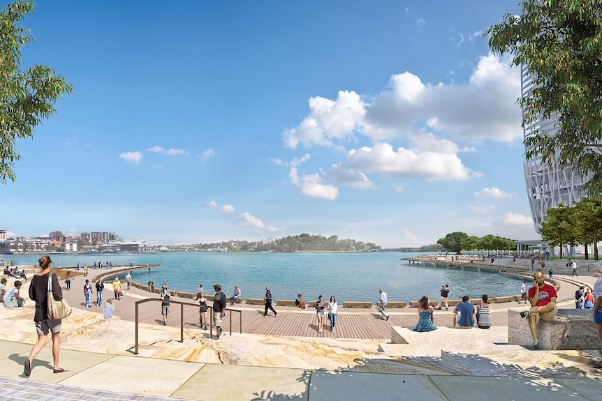 Watermans Cove at Barangaroo in Sydney, will allow visitors to dangle their feet in the harbour.