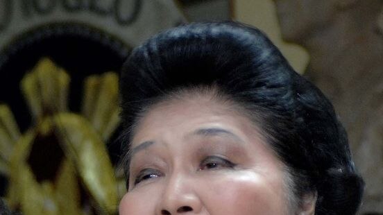 No regrets ... The former Philippines first lady Imelda Marcos (File photo)