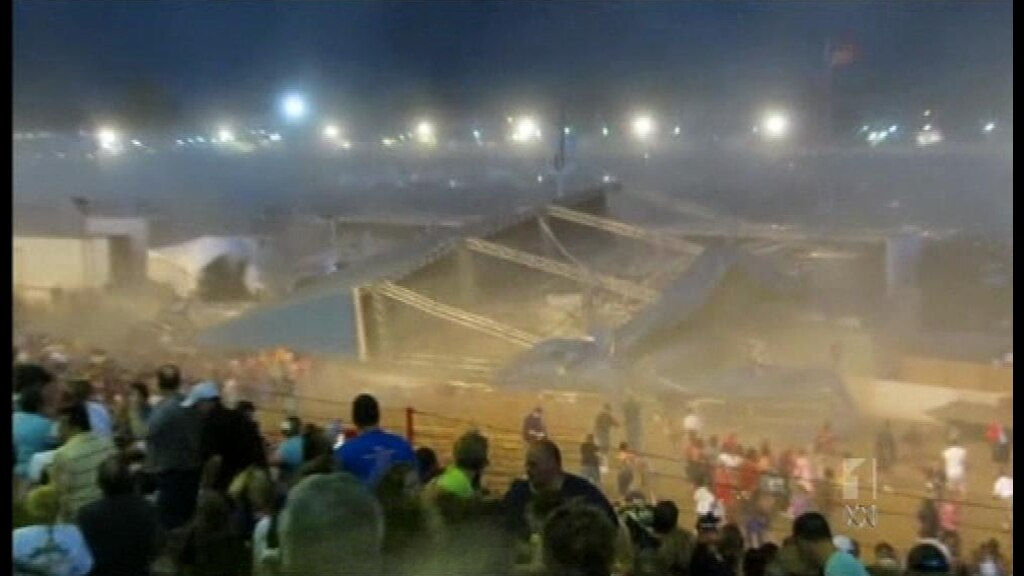 Police investigate fatal stage collapse - ABC News