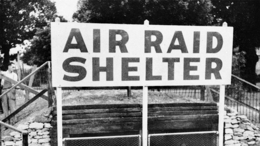 Air raid shelter Hyde Park