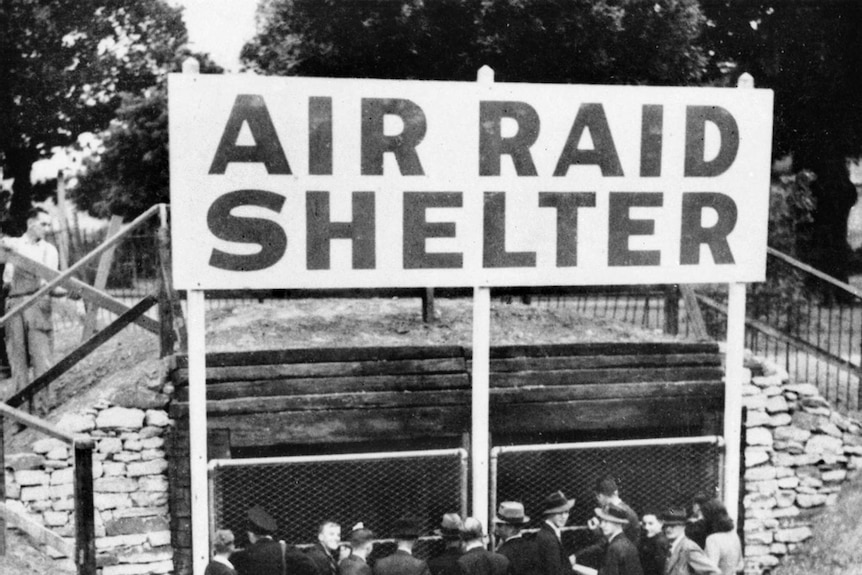 Air raid shelter Hyde Park