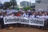 Children in detention protest at Westmead Children's Hospital