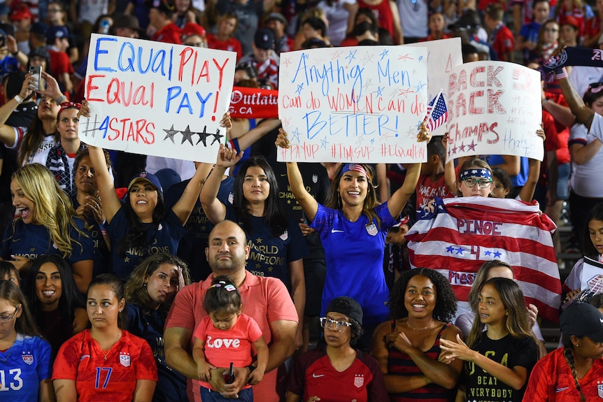 Aficionados al fútbol