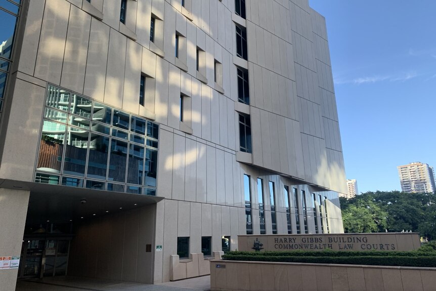 The exterior of the Commonwealth Law Courts building in Brisbane.