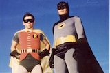 Adam West as Batman and Burt Ward as Robin