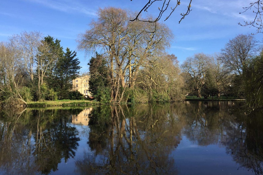 beautiful lake in Oxford.